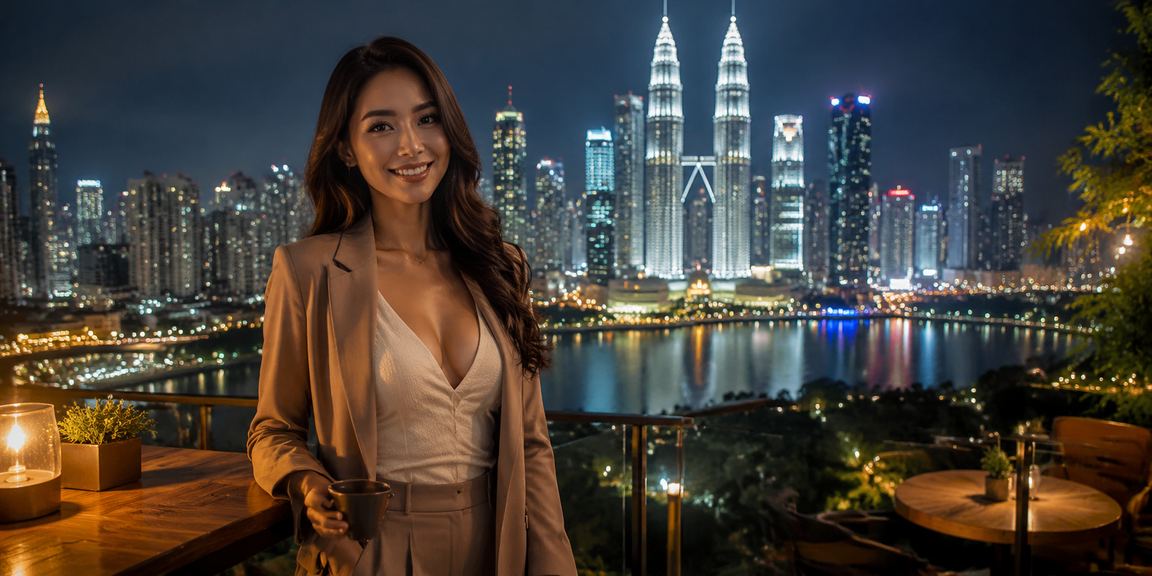 Pengguna mengakses kasino langsung di Kuala Lumpur melalui aplikasi 570ms