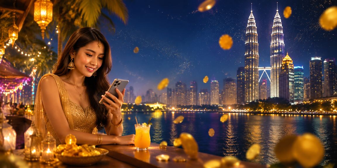 Pengguna mengakses jadual kriket langsung melalui telefon mudah alih di Kuala Lumpur